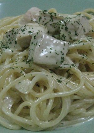 鶏肉のクリームパスタ-レシピのメイン写真