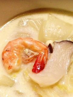 幸せの豆乳スープ・ゆず胡椒仕立て-レシピのメイン写真