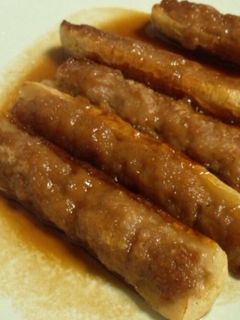 祖母の味*ちくわの肉詰め-レシピのメイン写真