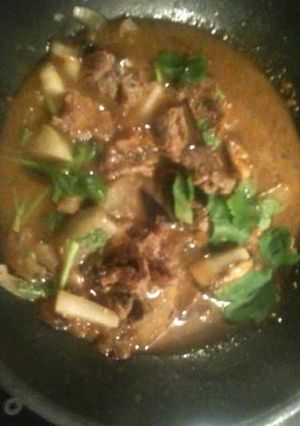 牛肉煮込み夜食-レシピのメイン写真