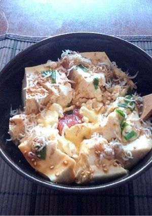 ズボラ飯 明太子豆腐丼-レシピのメイン写真