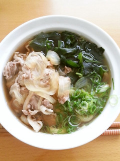 ボリューム満点☆肉うどん-レシピのメイン写真