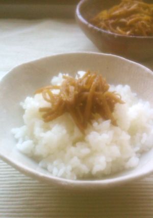 簡単便利　千切り生姜のめんつゆ煮-レシピのメイン写真