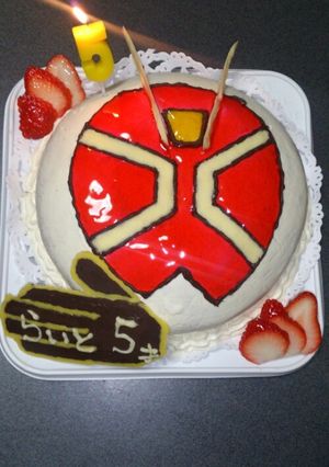 ウィザード立体ケーキ-レシピのメイン写真