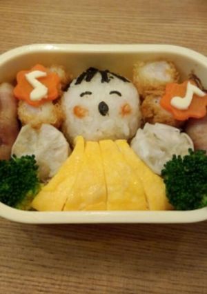 天使の歌声!?（キャラ弁）-レシピのメイン写真