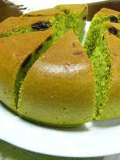 抹茶炊飯ケーキ-レシピのメイン写真