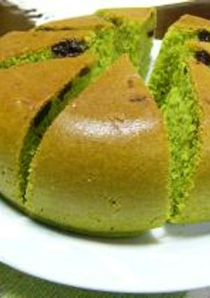抹茶炊飯ケーキ-レシピのメイン写真