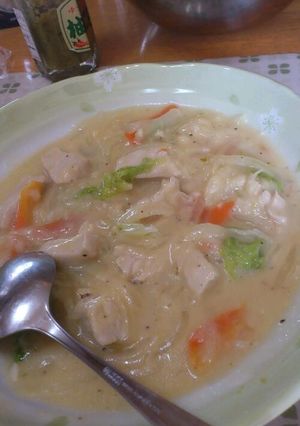 鶏肉のゆずこしょうクリーム煮**-レシピのメイン写真