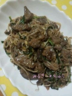 家でもできる*レバニラ炒め-レシピのメイン写真