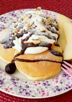 ふわふわ美味しいパンケーキ-レシピのメイン写真