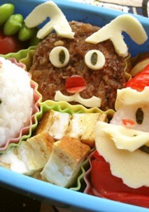 クリスマスのお弁当（キャラ弁）-レシピのメイン写真