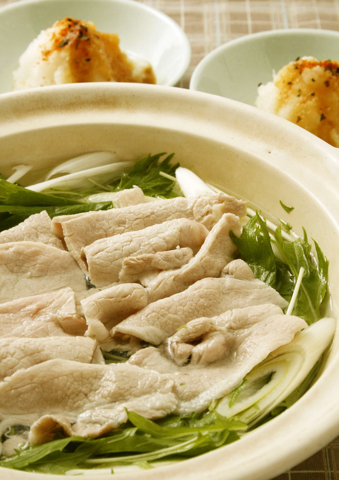しょうゆ糀×大根おろしの豚肉と水菜の鍋-レシピのメイン写真