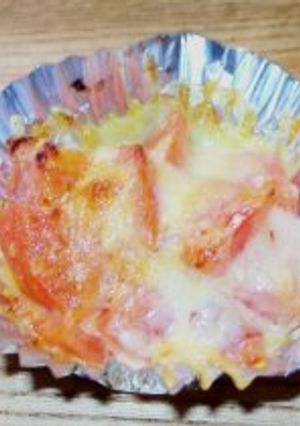 トマトを食べよう、チーズ焼き-レシピのメイン写真