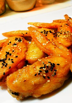 ＊お弁当に＊手羽先の甘辛揚げ＊-レシピのメイン写真