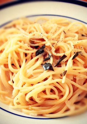 レモンとチーズとオリーブ油だけのパスタ。-レシピのメイン写真