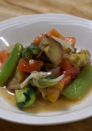 冷製ラタトゥイユ？夏野菜のマリネ-レシピのメイン写真