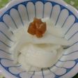大根の梅昆布茶漬け