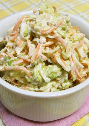 千切り野菜の粒マスタードマヨサラダ-レシピのメイン写真