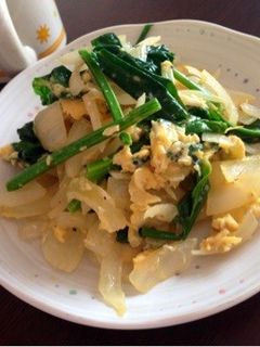 簡単♫ほうれん草と卵ソテー-レシピのメイン写真
