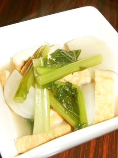 かぶと厚揚げのさっと煮-レシピのメイン写真