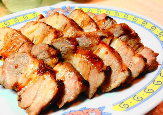 簡単＊しっとり柔らかい焼き豚＊煮豚 by ゆうゆう0310 【クックパッド 