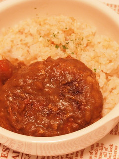 余ったカレーdeカレーハンバーグ♬-レシピのメイン写真