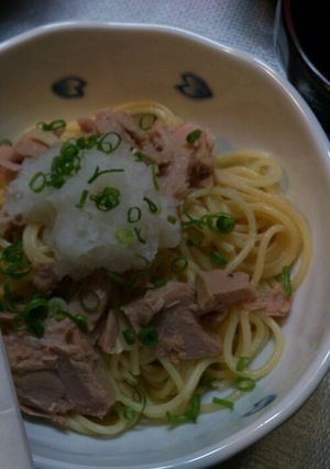 お助けメニュー！ツナと大根おろしのパスタ-レシピのメイン写真
