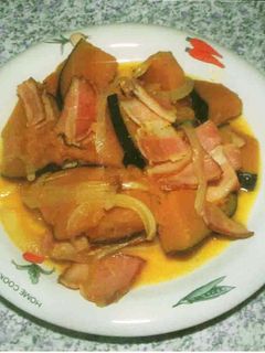 かぼちゃとベーコンの炒め煮-レシピのメイン写真
