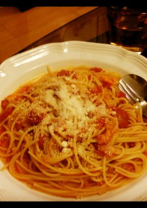 海老とトマトのパスタ-レシピのメイン写真