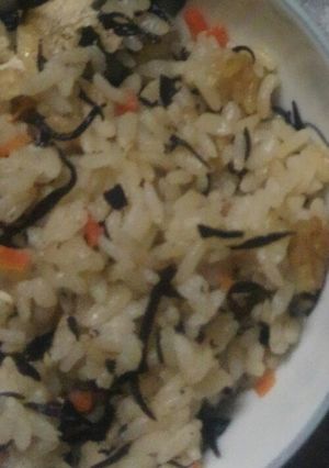 料亭の味！ひじきごはん-レシピのメイン写真
