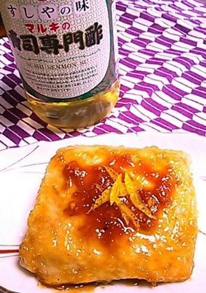 マルキの寿司専門酢で*マグロの照焼き-レシピのメイン写真