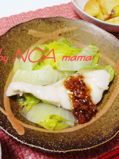簡単ヘルシー料理✿タラと白菜の蒸し煮-レシピのメイン写真