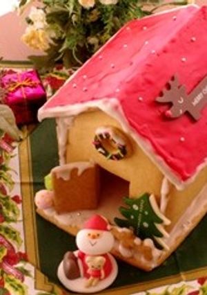 ヘクセンハウス☆クリスマスのお菓子の家-レシピのメイン写真