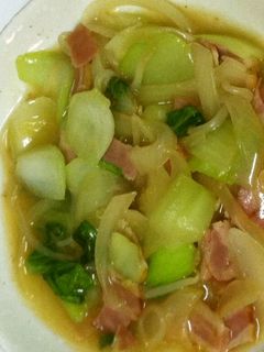 青梗菜のほんのり中華風炒め-レシピのメイン写真