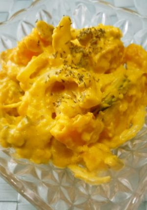 かぼちゃと玉ねぎで✿ずぼらサラダ-レシピのメイン写真