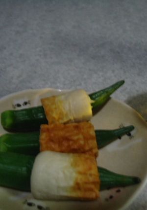 オクラの腹巻き-レシピのメイン写真