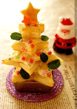 * パイシートで ❤ クリスマスツリー♪-レシピのメイン写真