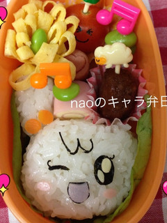 キラもっち キャラ弁 たまごっち-レシピのメイン写真