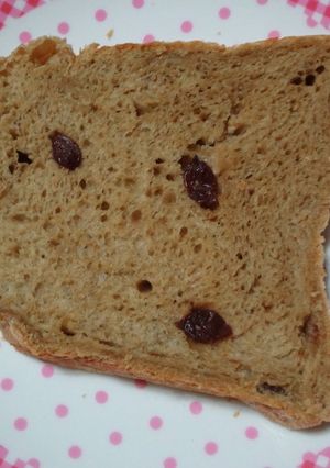 コーヒー香るレーズン入りソフト食パン-レシピのメイン写真