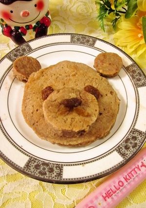 バナナ＆おから入りパンケーキ-レシピのメイン写真