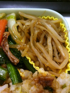 お弁当に5分でタレないもやしのお浸し-レシピのメイン写真
