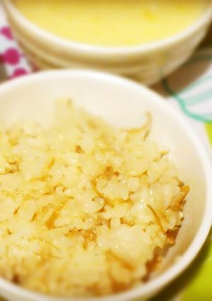 なめたけの炊き込みご飯-レシピのメイン写真