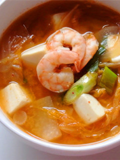 キムチ テンジャンチゲ (김치된장찌개)-レシピのメイン写真