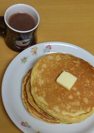 ♡朝食に栄養満点のホットケーキ♡-レシピのメイン写真