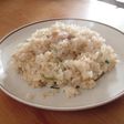 ランチ!鶏のチャーハン(ごまたっぷり)☆