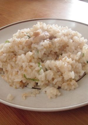 ランチ!鶏のチャーハン(ごまたっぷり)☆-レシピのメイン写真