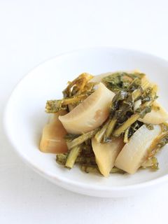 干し大根と葉の煮物。-レシピのメイン写真