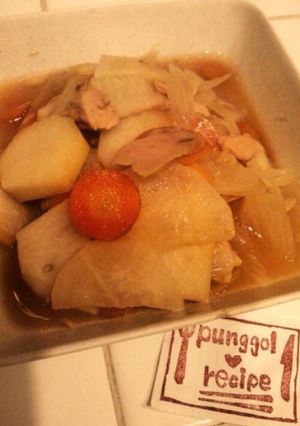 新潟の味☆おばあちゃんの大根煮-レシピのメイン写真