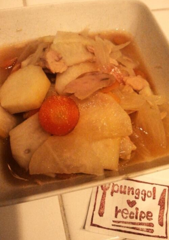 新潟の味☆おばあちゃんの大根煮-レシピのメイン写真