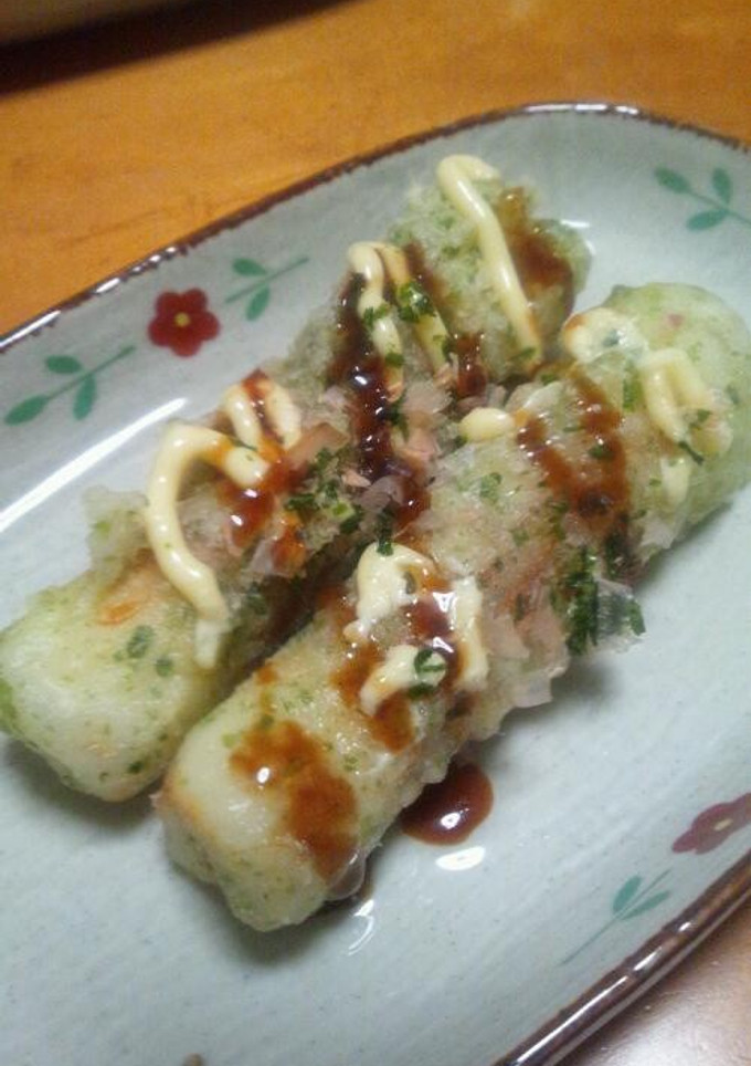 ちくわのたこ焼き風味揚げ-レシピのメイン写真